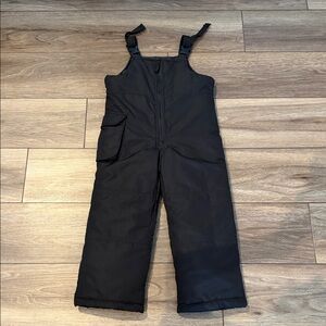 London Fog Kids Black Overalls